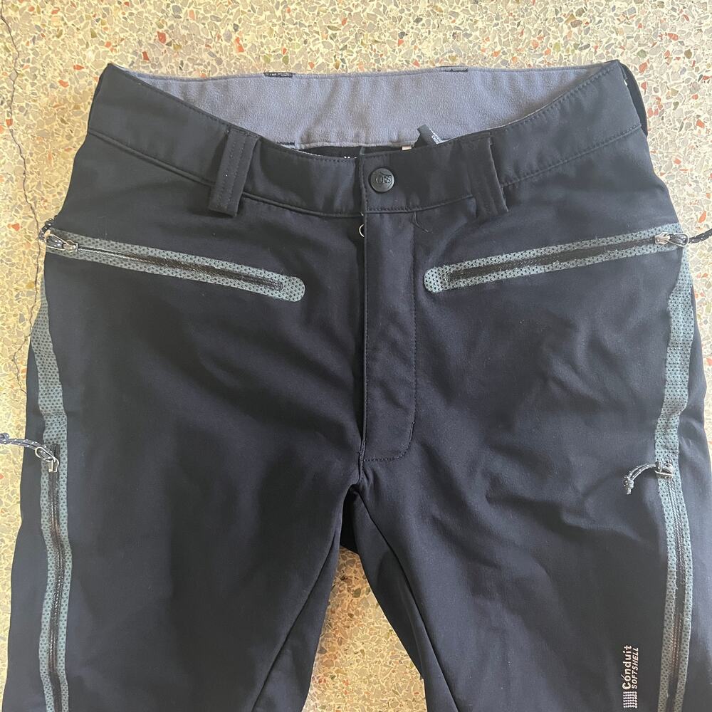Mountain Hardwear Conduit Softshell Pants Black Women’s XS Fleece Lined - Picture 3 of 10